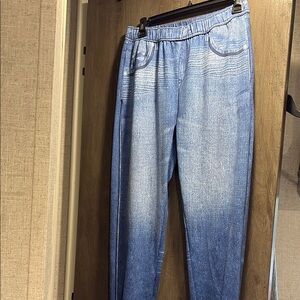 Stylish Blue Denim Joggers